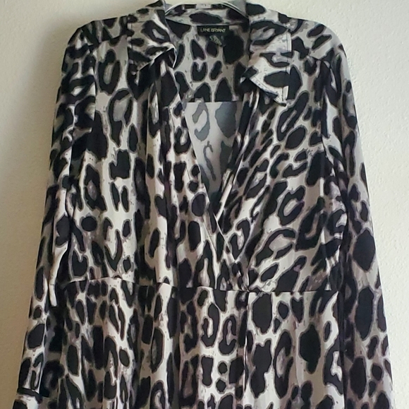 Lane Bryant Womens Dress Animal Print Plus Size 18/20 Office Career Spring - Picture 2 of 6